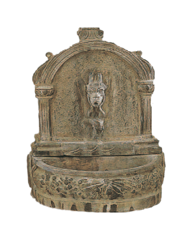 Notre Dame Tabletop Cast Stone Outdoor Garden Fountains With Spout Fountain Tuscan